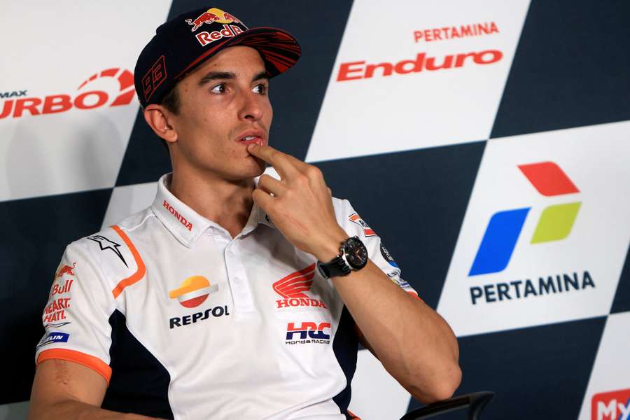 Marquez is looking to return to action before the season ends