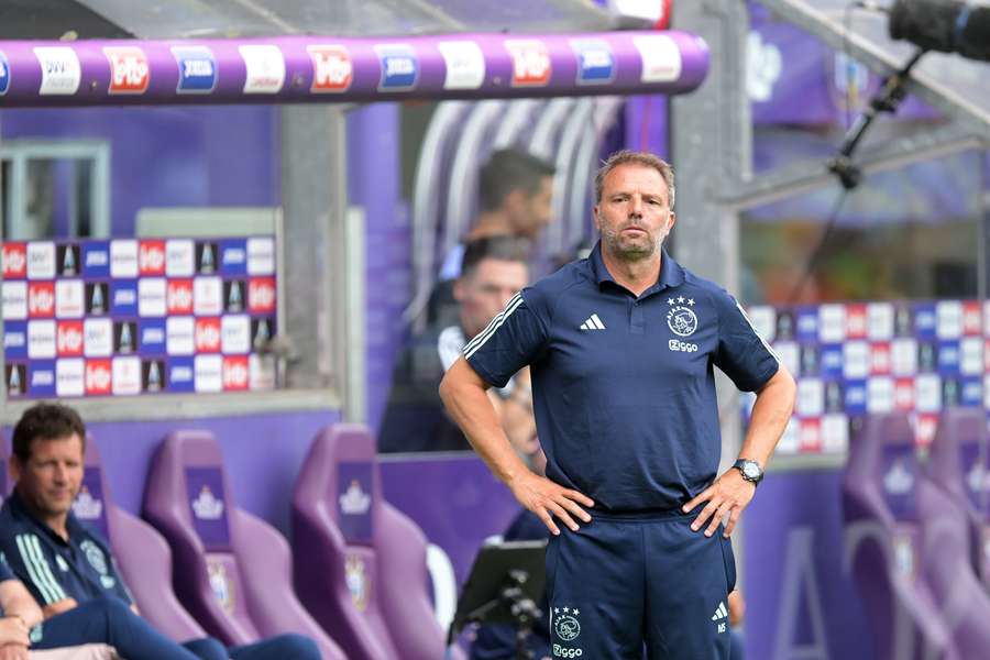 Trainer Maurice Steijn zag hoe zijn ploeg terugkwam van een achterstand van twee goals verschil