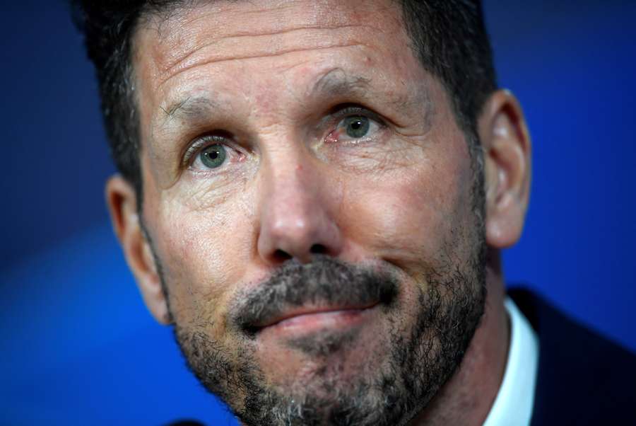 Simeone quer diluir saída frustrante da Liga dos Campeões com acesso à Liga Europa