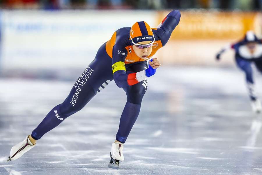 Jutta Leerdam pakt goud op de kilometer terwijl Isabel Grevelt verrast met brons