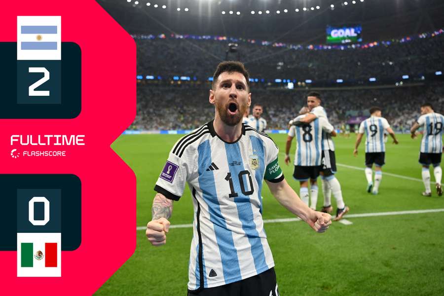 Messi scored a wonderful goal for Argentina