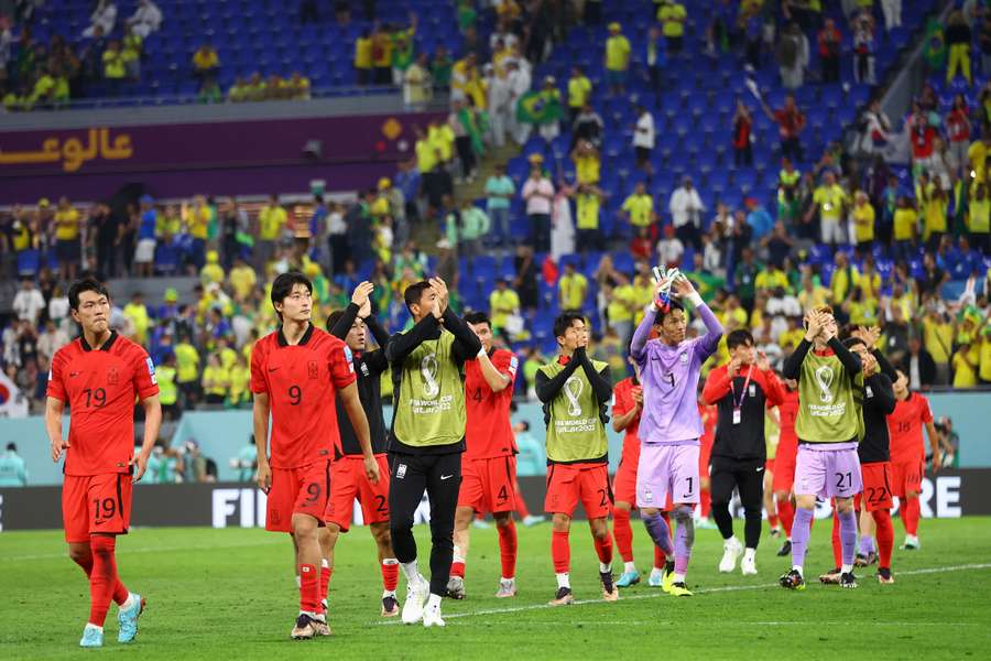 South Korea were unable to cope with Brazil's attacking firepower