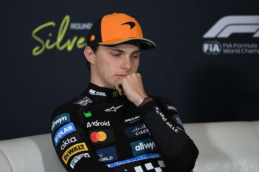 Oscar Piastri looks dejected after the British Grand Prix Oscar Piastri looks dejected after the British Grand Prix