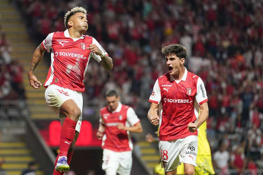 Zalazar, jogador do SC Braga