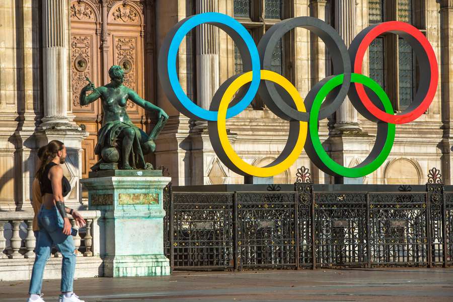 O COI proibiu os atletas russos de participarem na cerimónia de abertura dos Jogos Olímpicos de 2024