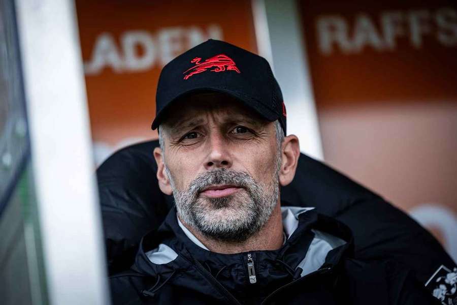 RB Leipzig head coach Marco Rose