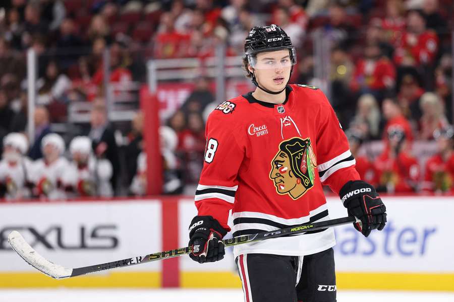Connor Bedard scored a hat-trick for the Chicago Blackhawks during their win on Tuesday Connor Bedard scored a hat-trick for the Chicago Blackhawks during their win on Tuesday