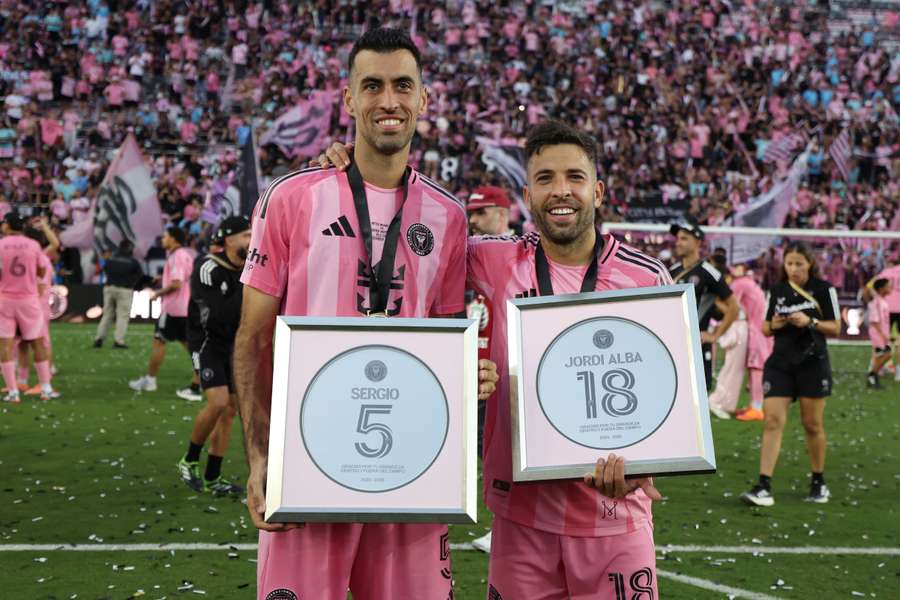 Busquets y Jordi Alba, campeones de la MLS 2025