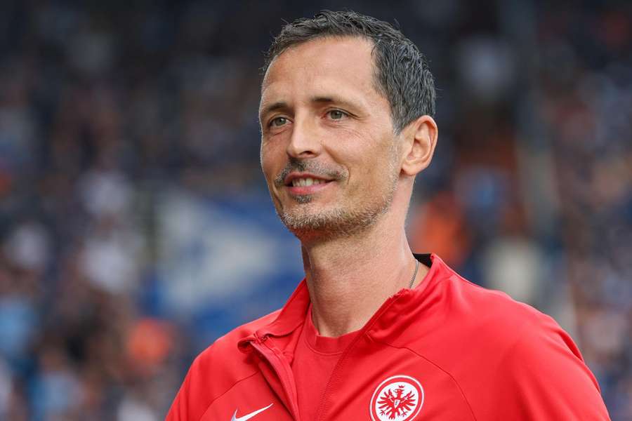 Dino Toppmöller ist als Eintracht-Coach noch ungeschlagen.