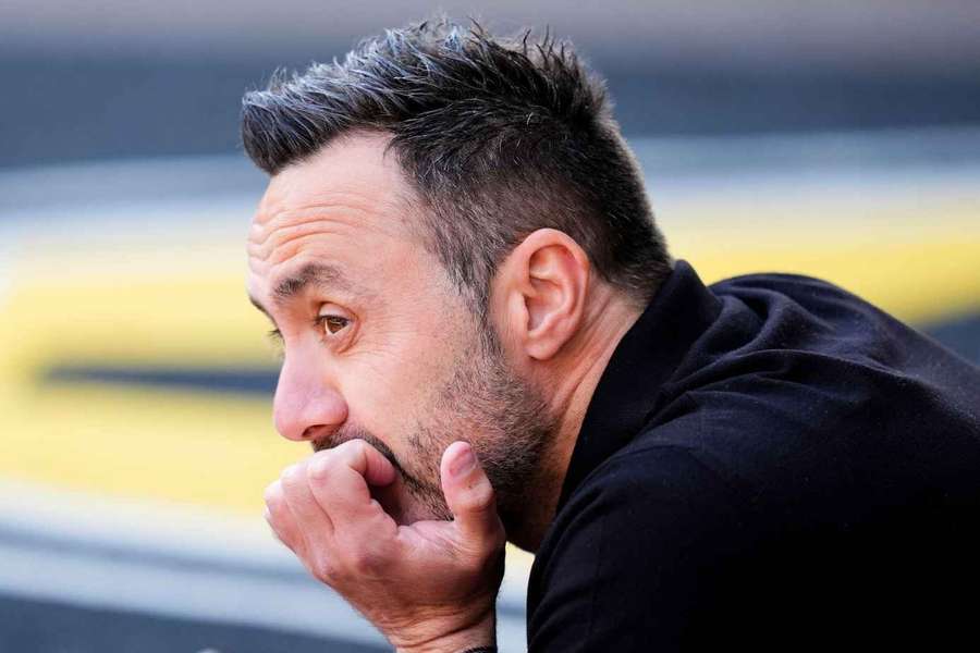 Roberto De Zerbi face tot posibilul să evite retrogradarea din Premier League cu Tottenham