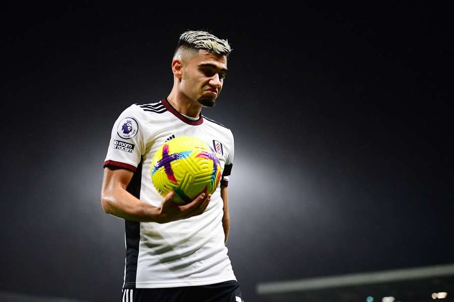 Andreas Pereira a reușit două goluri și patru pase de gol în acest sezon pentru Fulham