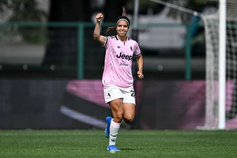 Alba Redondo, en un partido con la Juventus Alba Redondo, en un partido con la Juventus