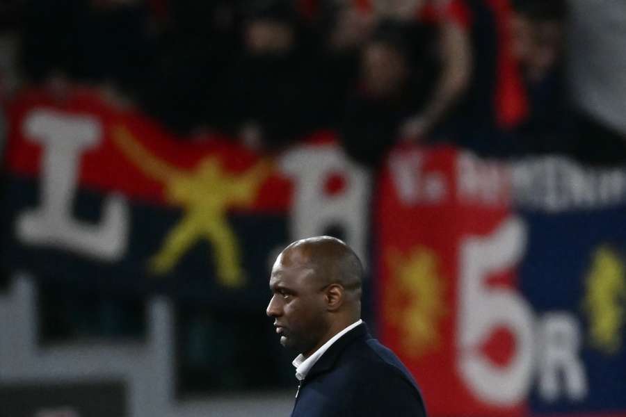 Patrick Vieira, treinador do Génova