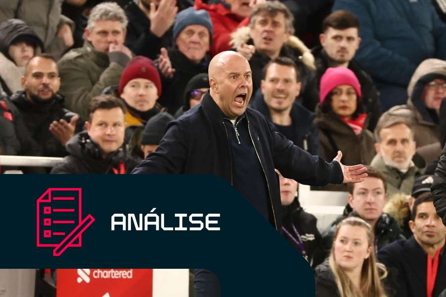 Arne Slot, treinador do Liverpool