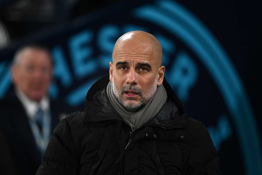 Pep Guardiola, entrenador del Manchester City
