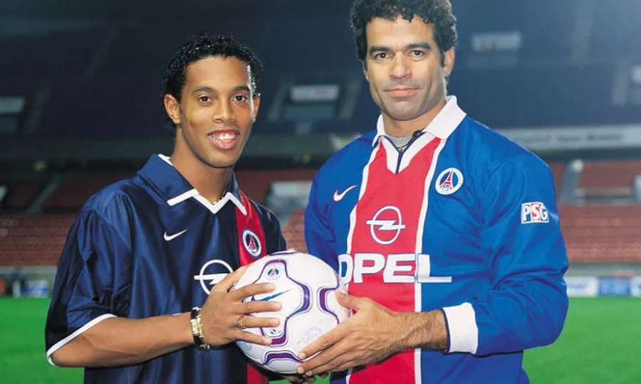 Raí superó a Ronaldinho para ser el mejor jugador del PSG