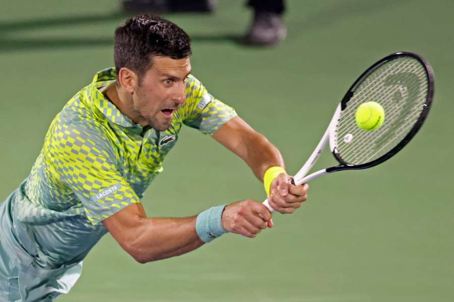 Djokovic is looking to win his sixth Dubai Open title
