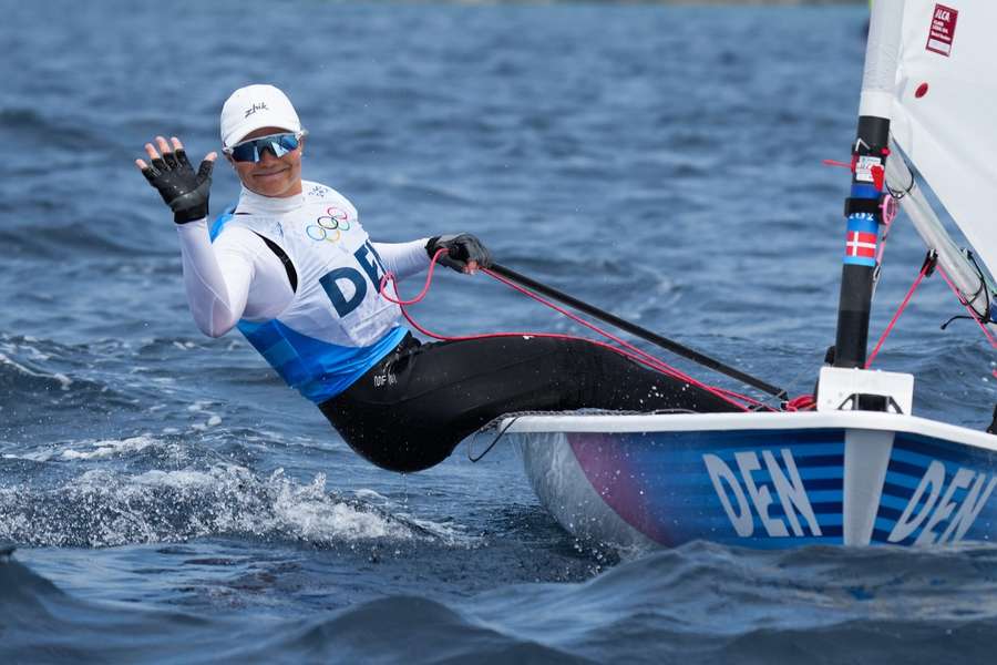 Anne-Marie Rindom var den eneste af de danske sejlere, der kvalificerede sig til Medal races.