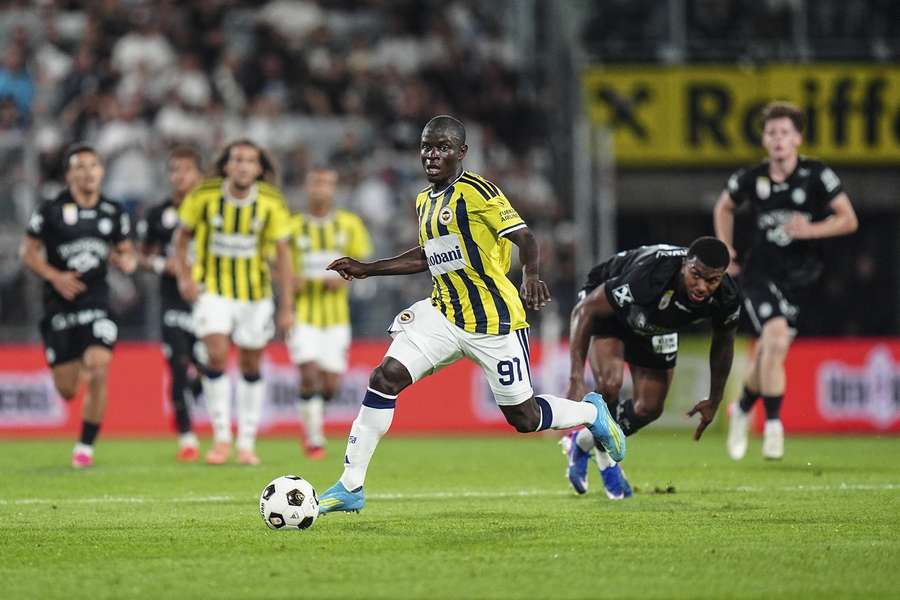 N'golo Kante on the ball