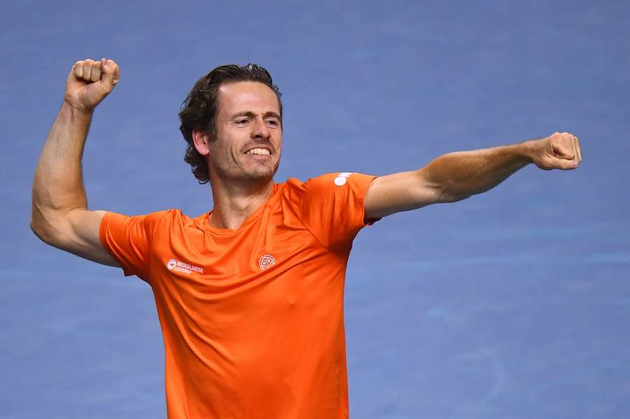 Koolhof viert de overwinning van Team Nederland