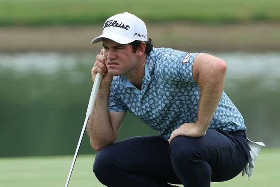 Ricardo Melo Gouveia cumpriu a segunda volta com três birdies (três abaixo do par) em 69 pancadas Ricardo Melo Gouveia cumpriu a segunda volta com três birdies (três abaixo do par) em 69 pancadas