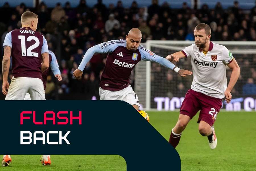 Aston Villa and West Ham share the same colours