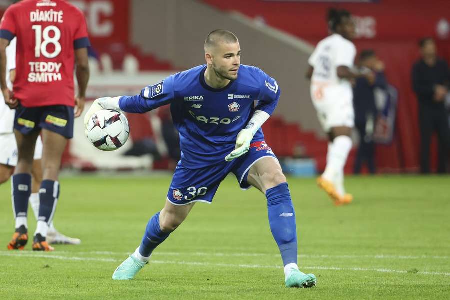 Lucas Chevalier, gardien du LOSC