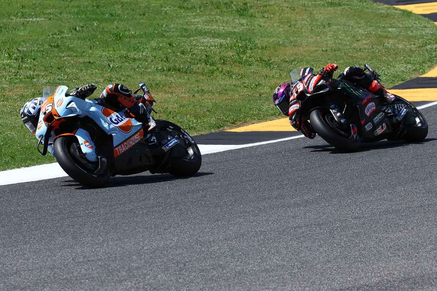 Raúl Fernández y Jorge Martín, primero y segundo en el esprint en Mugello
