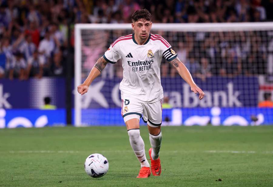 Federico Valverde în meciul cu Espanyol