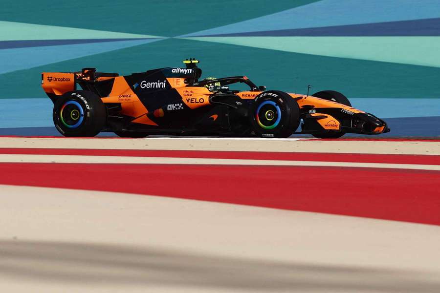 Norris, el más rápido en Baréin
