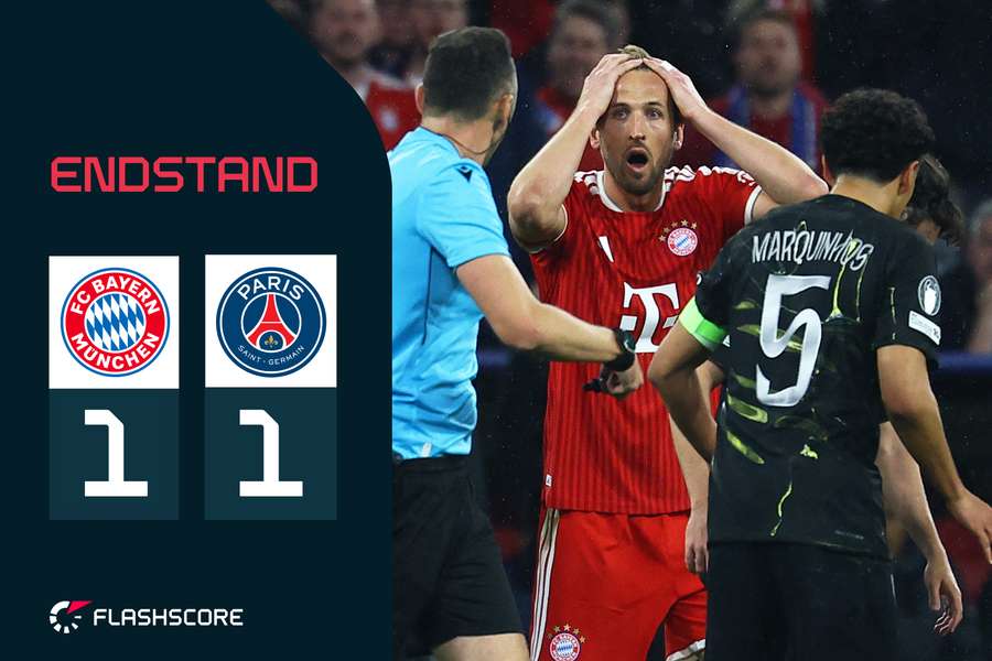 Harry Kane (m.) muss seinen Traum vom Champions-League-Sieg einmal mehr begraben