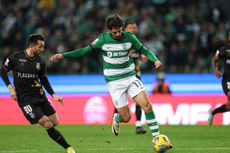 Trincão é uma das armas do ataque do Sporting