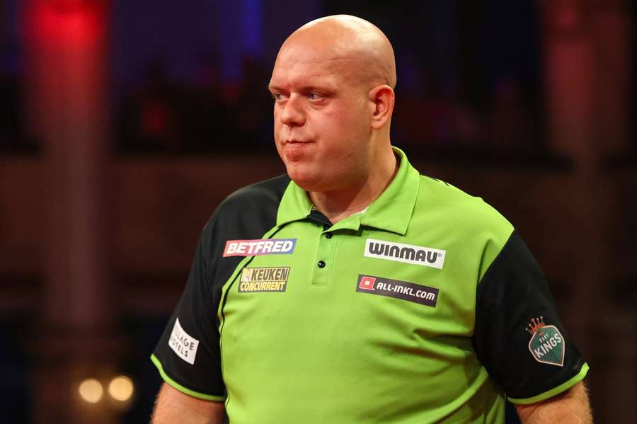 Van Gerwen ligt eruit