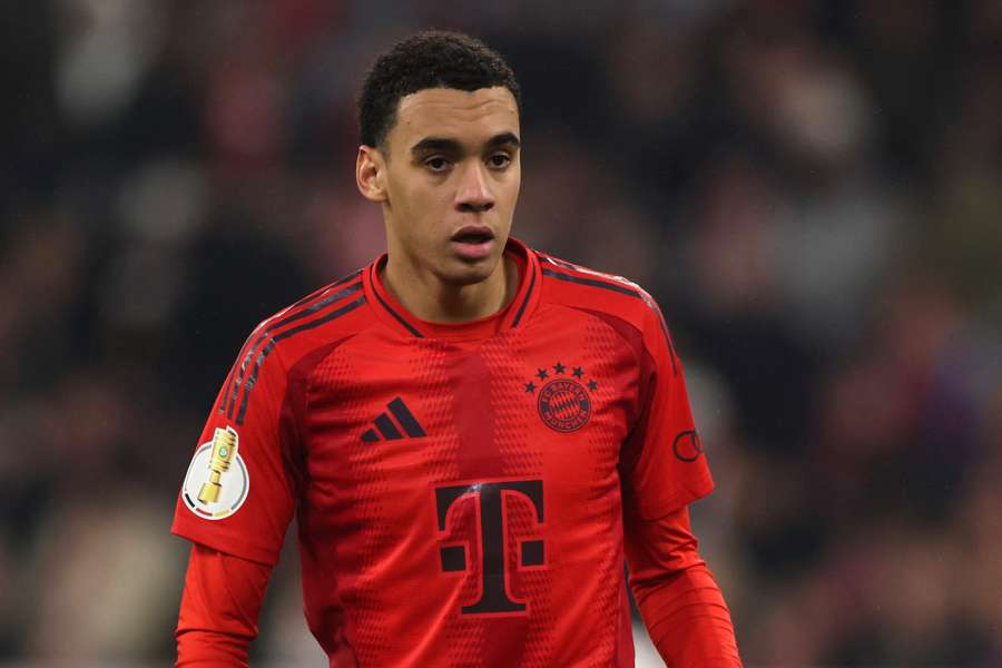 Bayern Munich midfielder Jamal Musiala