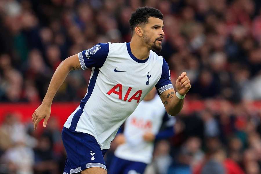 Dominic Solanke speelt dit seizoen voor Tottenham