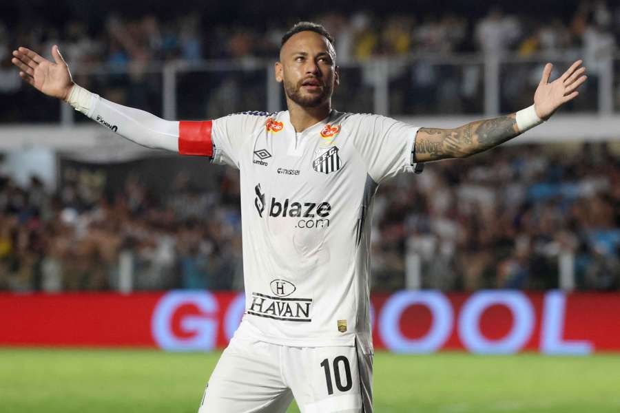 Neymar's last goal came in October 2023