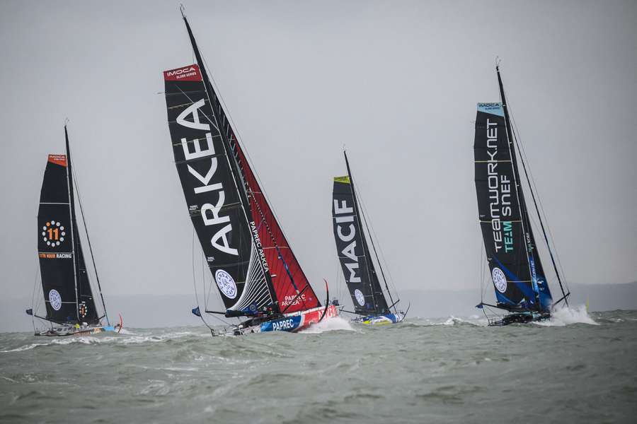 Paprec Arkea au Havre dimanche. Paprec Arkea au Havre dimanche.