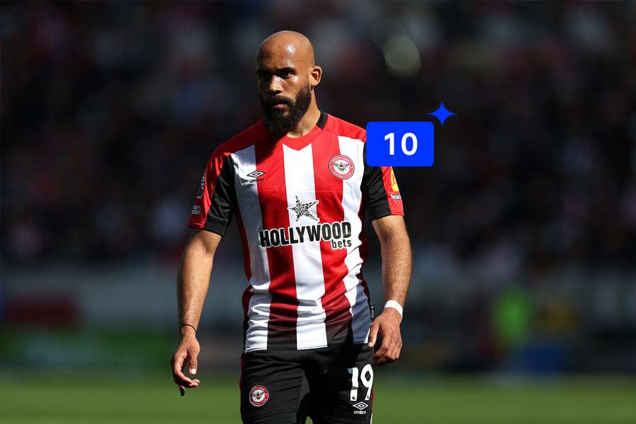 Bryan Mbeumo, del Brentford.
