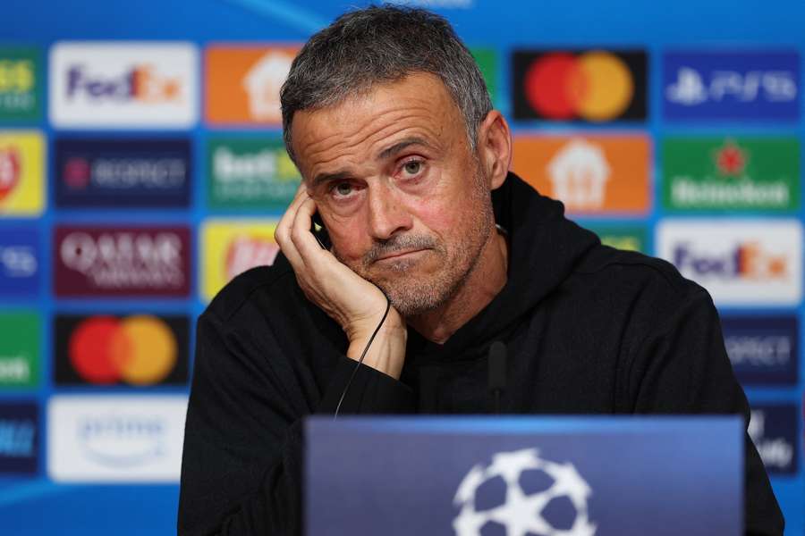 Luis Enrique, entrenador del PSG