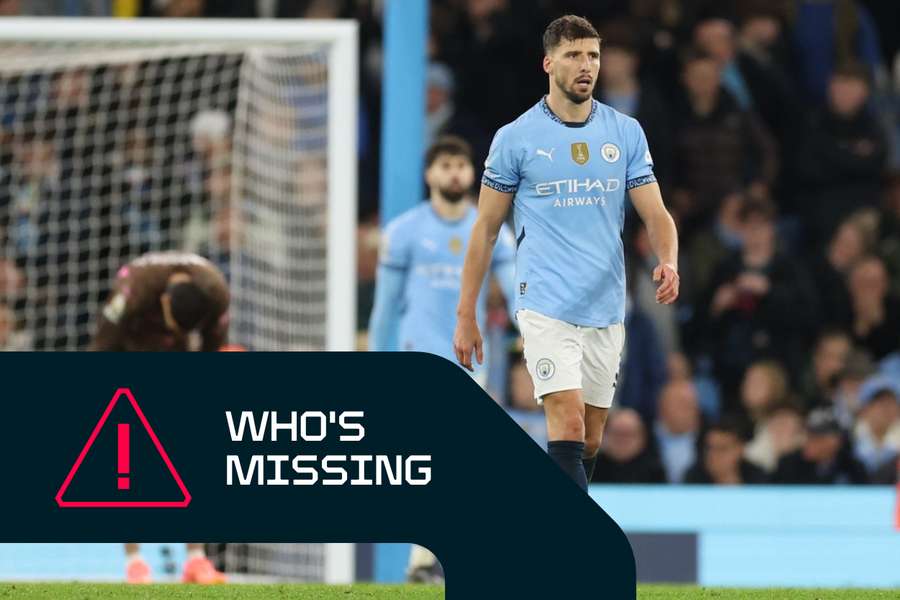 Dias is set to miss Manchester City's next game