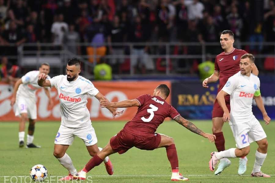 FCSB a învins Inter Club d’Escaldes cu 3-1 în prima manșă din turul 1 preliminar al UEFA Champions League
