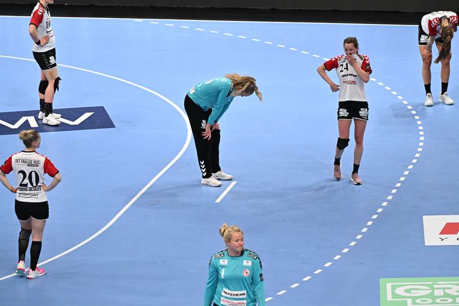 Der blev ikke lagt skjul på skuffelsen hos Team Esbjerg-spillerne efter lørdagens nederlag.