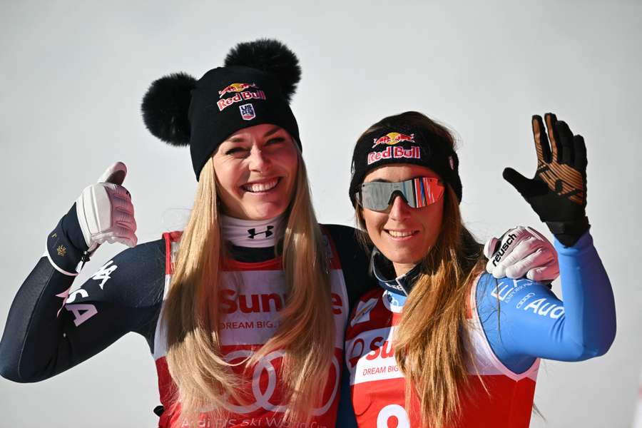 Vonn e Goggia Vonn e Goggia