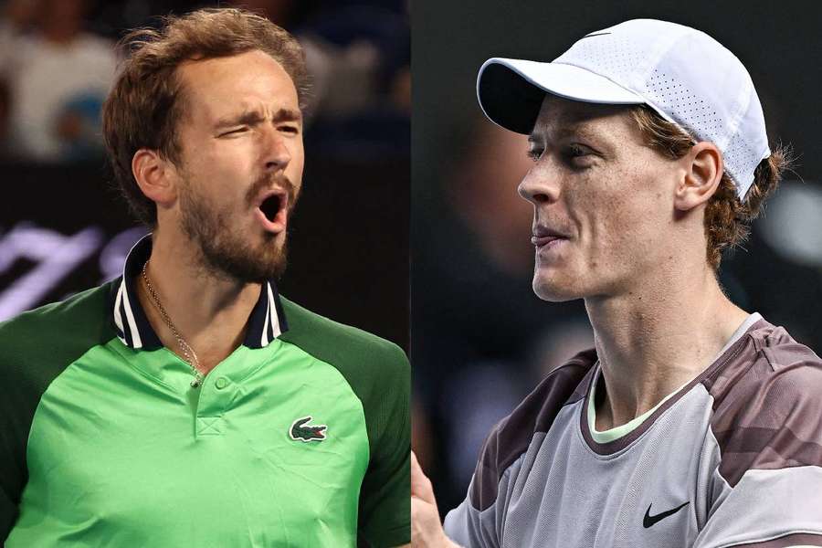 Duel pentru glorie: Sinner și Medvedev, față în față cu primul lor succes la Australian Open