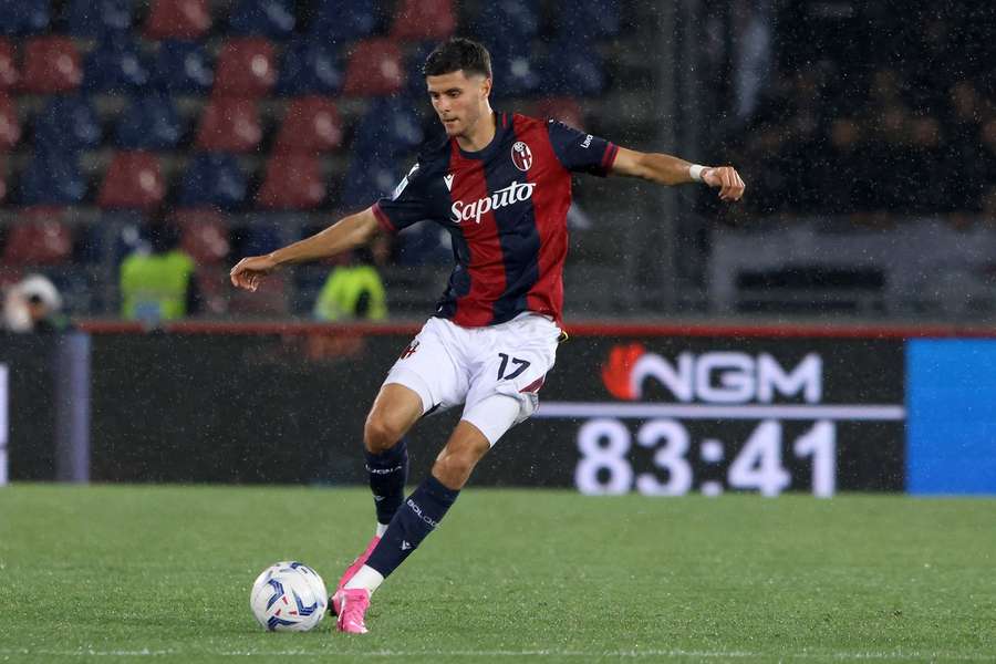 El Azzouzi in azione per il Bologna