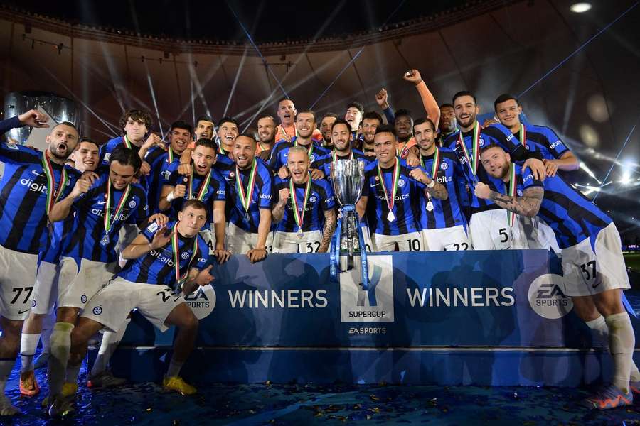 A última Supercopa foi conquistada pela Inter de Milão