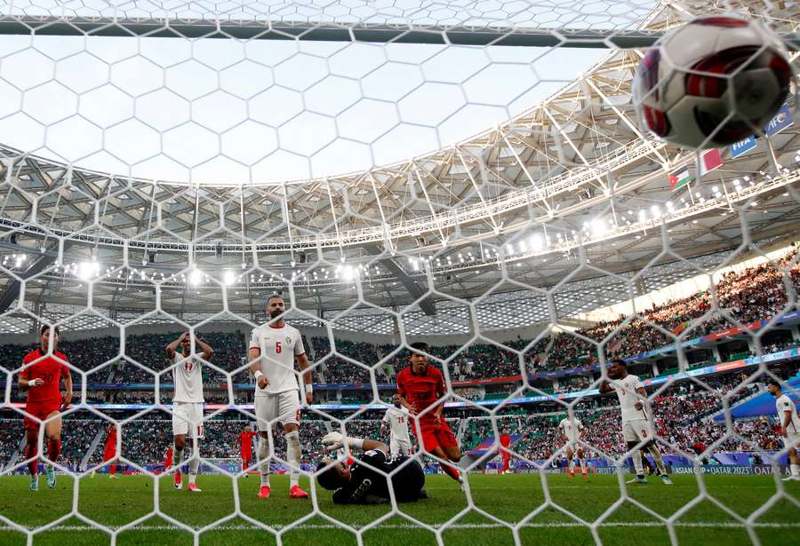 Jordan's Yazan Al Arab scores an own goal