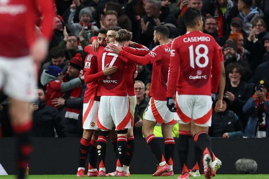 Bruno Fernandes marcou frente ao Fulham