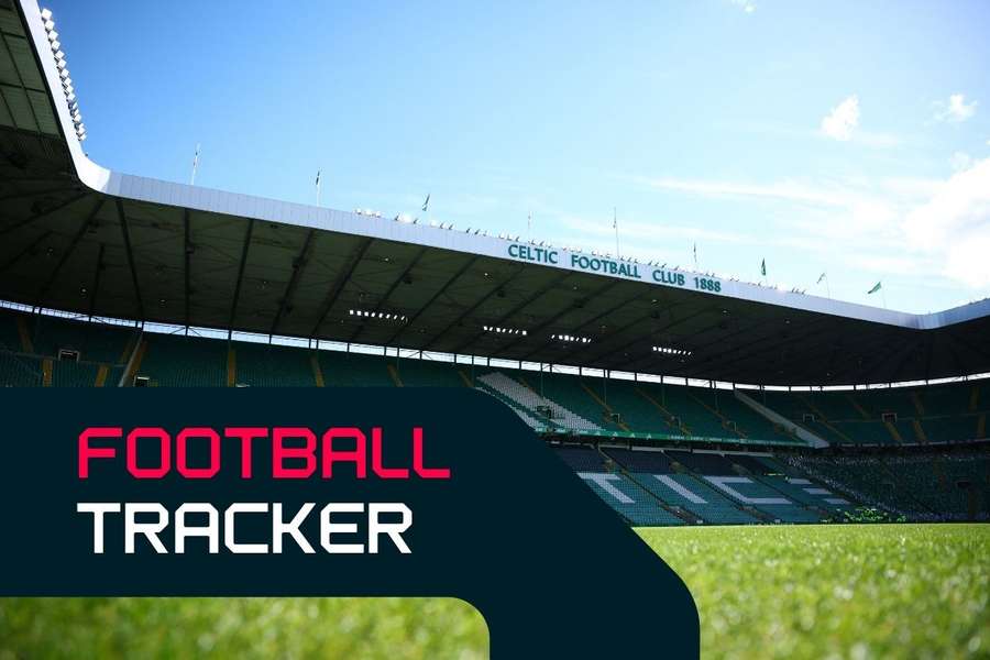 Celtic Park ahead of the Scottish Premiership title decider