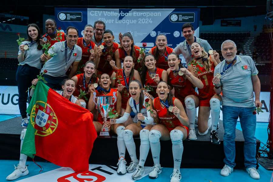 Portugal celebra triunfo contra a Geórgia